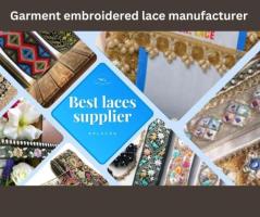 Garment embroidered lace manufacturer