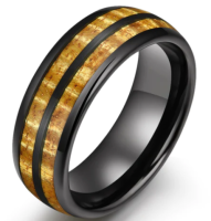 Stylish Black Wedding Bands for Men – Discover Your Perfect Match!