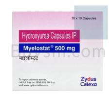 Myelostat 500 mg Capsule online at upto 75% off