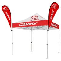 Custom Pop-Up Tent 10x10: Compact and Customizable