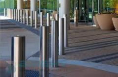 Why are bollards used in various places?