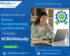 Elevate Your Skills with Scrum Fundamentals Certification Training by SCRUMstudy!