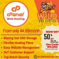 Grab 50% Off Your First cPanel Hosting Purchase - WILD WEB HOSTI