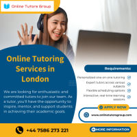 Online Tutoring Services in London