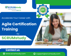 Accelerate Your Career with Agile Certification Training by SCRUMstudy!