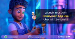 Launch Your Own Handyman App Like Uber with Sangvish! 