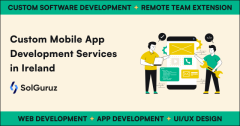 Innovative Mobile App Development Services in Ireland by Solguruz