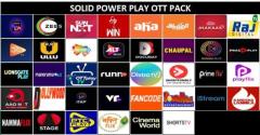 SOLID JHAKAAS SPECIAL PACK - 29 Apps & 300+ Channels - 1 Month OTT Pack