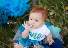 Adorable Cake Smash Photography in Woodland Hills, CA