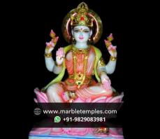 Get a premium-quality Goddess Maa Laxmi statue from Marble Artifacts.