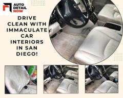 Drive Clean with Immaculate Car Interiors in San Diego!