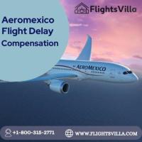 How do I request compensation for a delayed Aeromexico flight?