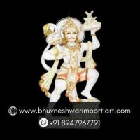 Get a high-quality Lord Hanuman marble statue.