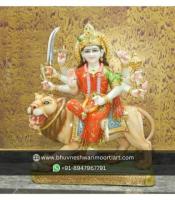 Buy Goddess Maa Durga marble statues at the best price.