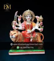 Buy Goddess Maa Durga marble statues at the best price.