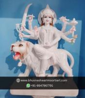 Buy Goddess Maa Durga marble statues at the best price.