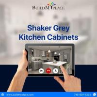 Sleek and Stylish Shaker Grey Kitchen Cabinets