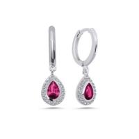 Elegant Silver Drop Earrings Online at Zehrai