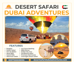 Desert Safari Dubai Adventures | Dubai Desert Safari |+971 55 553 8395