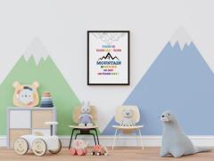 Adventure Awaits - Motivational Wall Art for Kids | Inspiring Decor