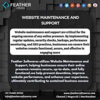 Website maintenance and support | Feather Softwares