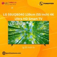 LG 55UQ8040 139cm (55 Inch) 4K Ultra HD Smart TV - Amba LG