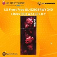 LG Frost Free GL-S292SRWY 240 Liters RED WATER LILY