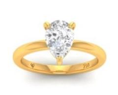 Pear Shape Engagment Rings 