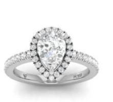 Pear Shape Engagment Rings 