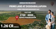 Shriram Pristine Estates @ ₹ 1.26 Cr* | Plots In Doddaballapura