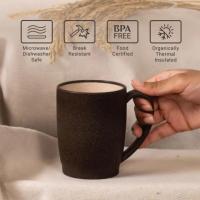 Discover Rustic Charm in Ground Coffee Tableware from Made of Earth