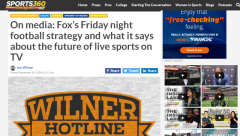 On media: Fox’s Friday night football strategy and what it says about the future of live sports on T