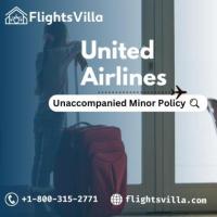 How do I book a flight for an unaccompanied minor on United Airlines?