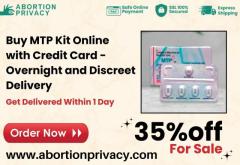 Buy MTP Kit Online with Credit Card - Overnight and Discreet Delivery