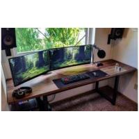 Rustic Grey Desk