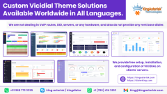 Custom Vicidial Theme Solutions available worldwide in all languages