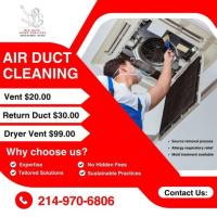 Affordable Air Duct, Dryer Vent, and Home Cleaning Services in Dallas