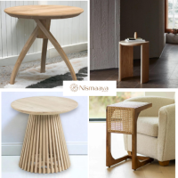 SHOP Quality Side Tables for Living Rooms Online at Nismaaya Decor