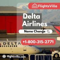 What is Delta Airlines name change policy?