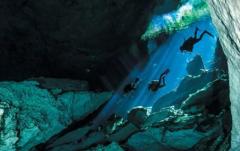 Cenote diving Cancun