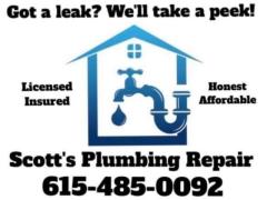 Sumner County’s Trusted Plumber – Scott’s Plumbing Repair