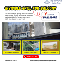 Invisible Grill for Balcony Bangalore – Prestige Safety Nets