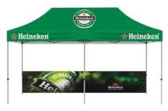 Custom Tailgate Tent