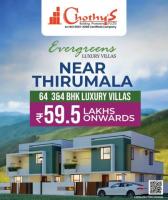 Chothys Evergreens@Thirumala 64 Luxury Villas with moderan amenites