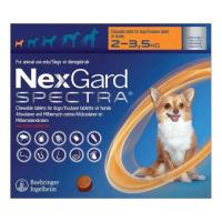 Nexgard Spectra for Dogs | Once A Month Chew | Free Shipping