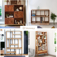 SHOP Premium Wooden Display Units with Extra Storage for Home