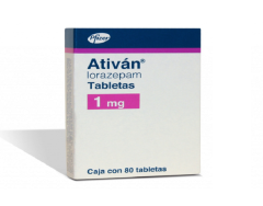 California: Ativan 1mg for acute anxiety relief