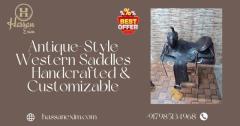 Antique-Style Western Saddles | Handcrafted & Customizable