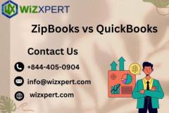 Steps by Steps ZipBooks vs QuickBooks +844-405-0904 