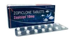 Zopisign Zopiclone 10mg Tablets, Buy From an Online Pharmacy Store